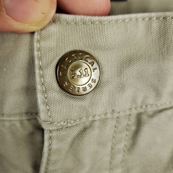 5.11 Tactical Pants Men's 34x34 Taclite Pro Ripstop Cargo Tactical 74251 Tan - Picture 6 of 16